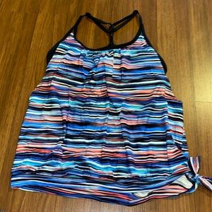 Large swim tank top